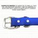 Regal Dog Products Waterproof Dog Collar for Small Medium & Large Dogs - Durable Blue Collar for Puppies & Adult Dogs - Buy Online on GoSupps.com