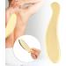 Brass Scraping Board Massager Fascia Acupoint Massage Muscle Pain Relief Gua Sha Tool Improve Promote Metabolism Fit Ergonomic Design for Easy Operation - Buy Online on GoSupps.com