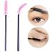 50 Pieces Disposable Eyelash Brushes Mascara Wands Eyelash Eyebrow Applicator Cosmetic Makeup Brush Tool Kits (Black/Pink) black / pink - Buy Online on GoSupps.com