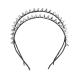 PiniceCore Gothic Metal Headband - Lace & Rivet Hairband for Parties | Cool Punk Style Accessories - Buy Online on GoSupps.com