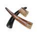 Marmerdo Head Massager - Scalp Care & Hair Massage Device | Black Horn Massage Comb for Cleaning & Relaxation | 7x3cm - Buy Online on GoSupps.com