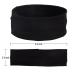 MapofBeauty 3 Pack Yoga Headbands - Stretchy Cotton Hair Wraps for Sport Running and Gym (Black & White) - International Shipping Available - Buy Online on GoSupps.com