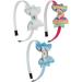 Minkissy 3-Piece Glitter Hair Ties for Kids - Sequins Rainbow Bows & Loop Knots - Perfect for Girls - Frontal Ligaments & Teeth Design - Buy Online on GoSupps.com