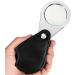 Pull Portable Magnifying Glass 2.5 Times / 45 Times Handheld Reading Magnifying Glass high Power Mirror with LED Lights Good Times - Buy Online on GoSupps.com