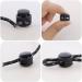 NODG 50 Pcs Assorted Colors Round Ball Cord Lock Toggle Stoppers for Drawstrings Bags - Plastic Lanyard Fastener Clips - Buy Online on GoSupps.com