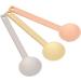 3pcs Metal Cosmetic Spatulas Mini Cosmetic Spatulas Round Head Lightweight Multifunction Small Makeup Face Cream Spoon - Buy Online on GoSupps.com
