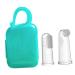 Minkissy 1 set finger toothbrush set toothbrush baby toothbrush gums massager toddler brush pet finger finger finger toothbrush toothbrush toddler finger toothbrush