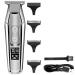 Hair Clippers Professional Hair Clipper Beard Trimmer For Men Adjustable Speed LED Digital Hair Clipper Carving Clippers Electric Razor