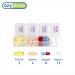 EZY DOSE Weekly 4 Times a Day Push Button Pill Organizer - Removable Daily Pillboxes - Assorted Colors - Large Size - Patented Design - Clear - Pack of 1 - Buy Online on GoSupps.com