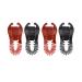 4 Pcs Plastic Banana Hair Clips Flexible Hair Banana Grips Ponytail Holder Hair Comb Hair Accessories for Women Girls