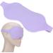 Qukaim Hot Gel Eye Pad Gel Eye Pad Soft Silicone Hot Ice Compress Relief Reusable Adjustable Size Eye Patch Purple - Buy Online on GoSupps.com