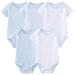 MAMIMAKA Baby Bodysuits Baby Pants Trousers Baby Clothes Short Sleeve Bodysuits Onesies for Baby Boys and Girls Bodysuits-5 6-9 Months