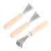 Hemobllo Lot De 3 R teaux Nettoyeurs Pour Peignes Et Brosses Cheveux Outil L ger Et Ergonomique Pour limination Des Poils Usage Maison Et Salon De Coiffure Accessoire Pratique De Nettoyage