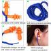 Silicone Earplugs - 10 Pairs Blue Soft Noise Reduction Earplugs for Sleeping Working & Swimming | Kids & Adults - Buy Online on GoSupps.com