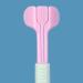 Sustainable Three-Sided Manual Toothbrush | Soft Blue Children's Hygiene Care - Buy Online on GoSupps.com