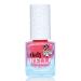 Miss Nella Party Collection Glitter Nail Polish Set - Non-Toxic Peel-Off Removable for Kids - Black Top Coat Blue & Coral - Buy Online on GoSupps.com