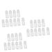 Healeved 30 Pcs Nail Protector Orange Cheer Bow Afro Stretch Nail Art Tips Diy Nail Art Tools Snoods for Women Hair Polish Shield Protector Nail Art Diy Tools Manicure Armor Set mediumx3pcs As Shownx3pcs