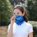 Ligart Camouflage Blue Face Scarf Mask - Breathable Bandana Balaclava for Sun UV Protection - Buy Online on GoSupps.com