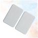 Ciieeo 2pcs Silicone Soap Holder Diatomite Soap Pad Soap Silicone Pad Soap Dishes for Bathroom Soap Holder for Shower Rectangle - Buy Online on GoSupps.com