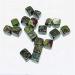Polished Dragon Blood Stone Cube Natural Crystal Gravel Tumble Stones 10pc Chakra Reiki Balancing - Buy Online on GoSupps.com