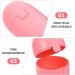 Buy Gleavi 2-Piece Menstrual Cup Cleaning Set - Pink Disinfection Tools for Periodic Cup Holders | Fast International Shipping - Buy Online on GoSupps.com