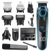Hair Clippers 5in1 Facial Grooming Set Hair Trimmer Electric Shaver Hair Clipper Eyebrow Nose Ear trimer Beard Stubble Trimmer Body Groomer kit