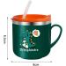 Kids Stainless Steel Milk Bottle with Scale, Anti-Scald Handle and Silicone Straw - Toddler's Eco-Friendly Drinking Cup - Buy Online on GoSupps.com