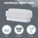 Parsa Beauty Double-Sided Nail Brush Set - 3 White Hand Washing Brushes for Bathroom Toilet Sink & Workshop | International Shipping - Buy Online on GoSupps.com