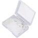 Hearing Aid Fixation Belt | Secure Clip Holder for Seniors | Prevent Loss & Simple Fastening | Transparent Color - Buy Online on GoSupps.com