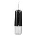 Oral Irrigator Portable 3 Modes Water Dental Floss Teeth Cleaner Rechargeable Health Nozzle Suitable for Home Use (BLACK)