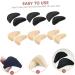 24 Pairs Sponge Toe Plug Heel Protectors | High-Heeled Shoe Cushions & Inserts for Women - Comfortable Fit for Oversized Shoes - Buy Online on GoSupps.com
