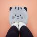 Balvi Foot Warmer Kitty - Soft & Comfortable Heat Bags in Grey | Keep Your Feet Warm - International Shipping Available - Buy Online on GoSupps.com