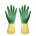 Cleaning Gloves Cleaning Gloves Kitchen Waterproof Dishwashing Gloves Household Cleaning Dishwashing Gloves Medium Pink