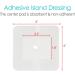 Split Drain Adhesive Bandages 4x4 for PD Catheter & Feeding Tube - Pack of 10 - Buy Online on GoSupps.com
