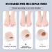 Gel Toe Separators 3 Pairs - Fabric Toe Spacers for Bunions & Hammer Toes Pain Relief - Buy Online on GoSupps.com