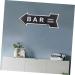 Alipis Emblems Retro Vintage Signs Wall Decoration Wall D cor Lables Car Door Decoration Label Alien Arrow - Buy Online on GoSupps.com