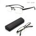 Men's Classic Reading Glasses | Ultra-Light Semicircular Metal Frame | Photochrome Multifocal Sunglasses | Comfort Readers Schwarz +1.5 for Indoor & Outdoor Use - Buy Online on GoSupps.com
