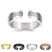 Blood Sugar Ring Control - Blood Glucose Control Ring Magnetic Therapy Ring Opening Adjustable Therapeutic Magnetic Therapy Ring for Blood Flow Arthritis and Joint Pain Relief (1PC Silver)