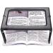Magnifying Glass Rectangular Handheld Magnifier Reading Magnifying Glass Foldable Reading Loupe Desktop Magnifier 3X Magnifying Glass with LED Light Magnifier Safehappy - Buy Online on GoSupps.com