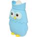 400ml Silicone Hot Water Bottle - Leak-Proof Cute Owl Design (Light Blue) | Portable & Ideal for International Shipping - Buy Online on GoSupps.com