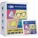 300 Count Lens Cleaning Wipes for Eyeglasses - Pre-Moistened & Individually Wrapped - Perfect for International Shipping - Buy Online on GoSupps.com