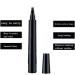 Buy Luejnbogty 2pcs Beard Pen & Brush Set Mustache Dyeing & Shaping Tools Black Beard Enhancer for Men Worldwide Shipping - Buy Online on GoSupps.com