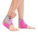 EULANT Kids Ankle Brace 1 Pair Children Ankle Support Ankle Compression Sleeve for Foot & Ankle Swelling Achilles Tendon Joint Pain Injury Recovery for Ice Skating Dance Hiking Running Small Rose