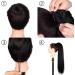 Ponytail Extension VANESSA Wavy Hair 70 cm (4 Dark Brown) - Buy Online on GoSupps.com