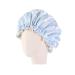 minkissy Kids Satin Bonnet Double Layered Sleep Cap Night Hat Adjustable Elastic for Baby Children Child Toddler 1pc Sky-Blue 1 Sky-blue