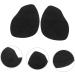Buy 3 Pairs Women's Forefoot Cushions & Metatarsal Pads - Non-Slip Insoles for Heels - Black Foot Protection Pads - Buy Online on GoSupps.com