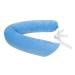 Kakake lumbar support wraps lumbar spine scoliosis pillow zipper relieves the pressure adjustable tightness fit waist curve soft flanel cover for sleeping