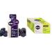GU ENERGY Original Sports Nutrition Energy Gel (Jet Blackberry + Lemon Sublime) 48-Count