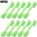 UNICOCO 10Pcs Night Fishing Clip - Fluorescent Glowstick Connections & Pole Tip Light Holder for Enhanced Fishing Experience - Buy Online on GoSupps.com