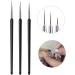 Nail Design Brush Set - Kanoson 3 Pieces Professional Fine Nail Art Brushes for Precise Nail Polish Design & Accessories - Buy Online on GoSupps.com